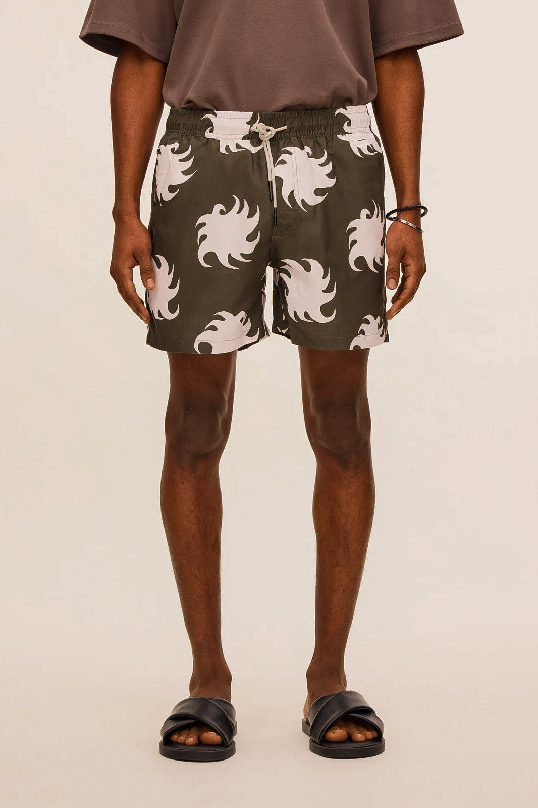 Pine Ember Swim Shorts