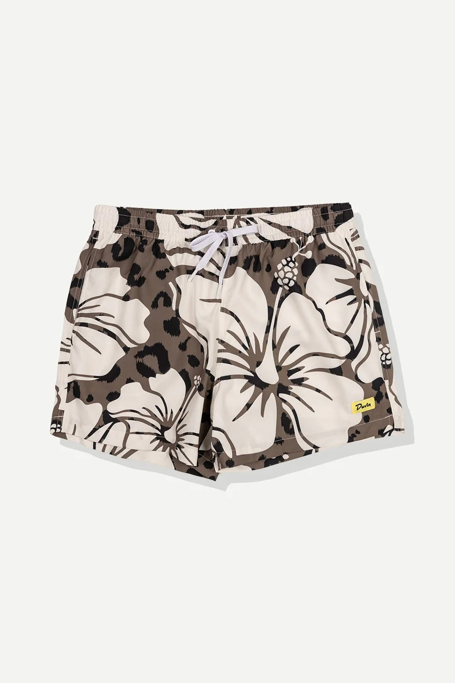 Hibiscus Leopard Swim Short