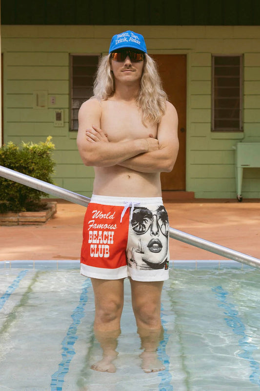 World Famous Swim Short - Red