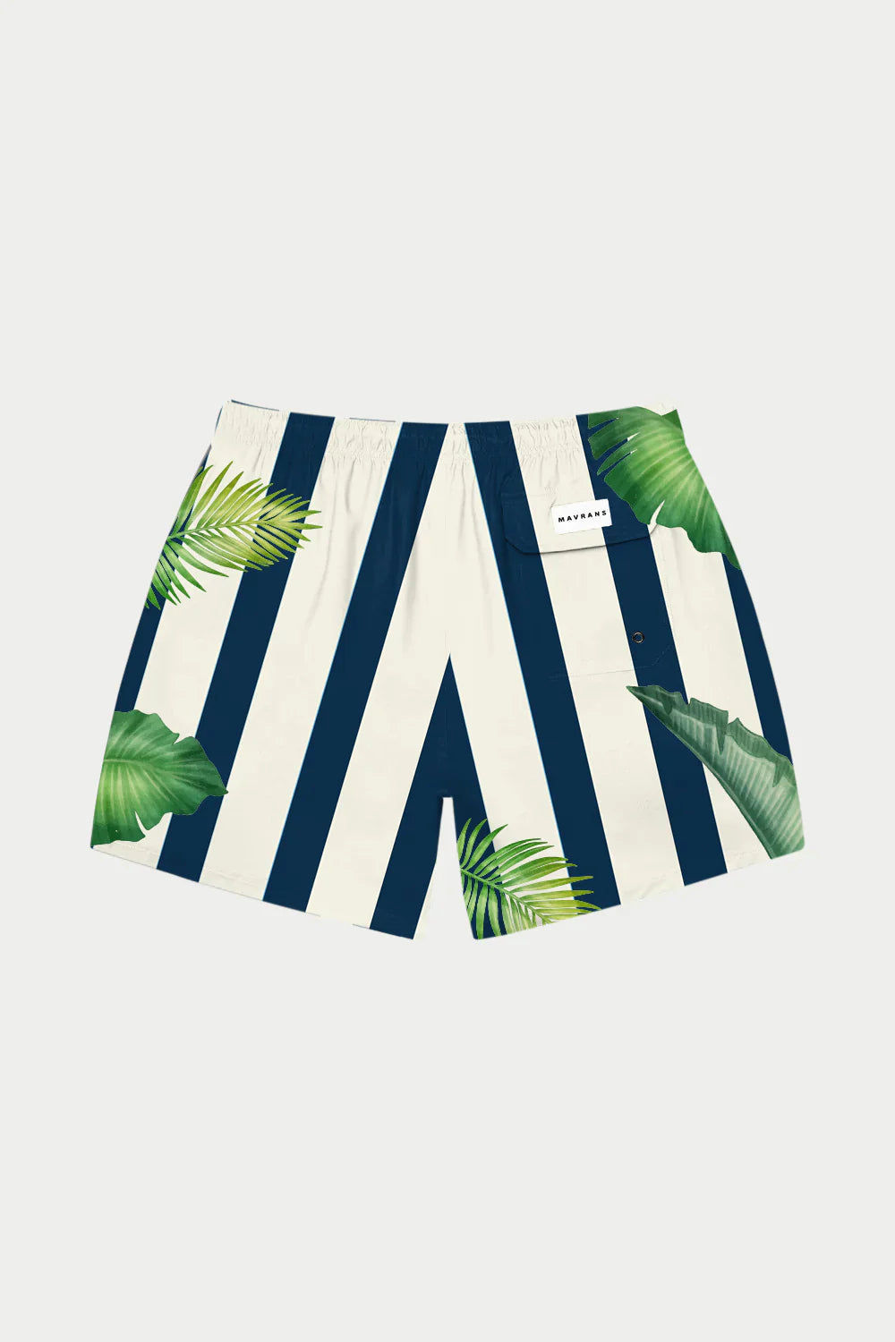 Green Palm Swim Short